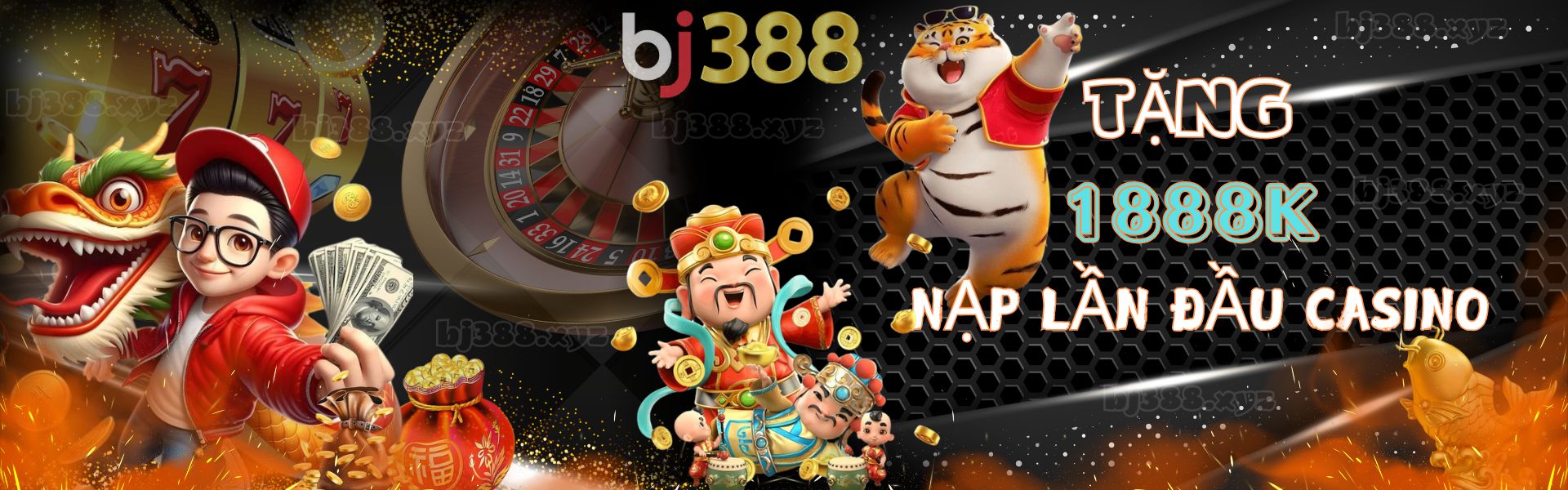 Tặng 1888k cho thành viên nạp lần đầu tại sảnh casino