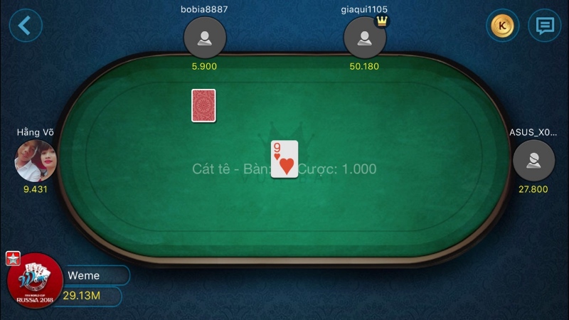 Kinh nghiệm chơi game bài Cát Tê